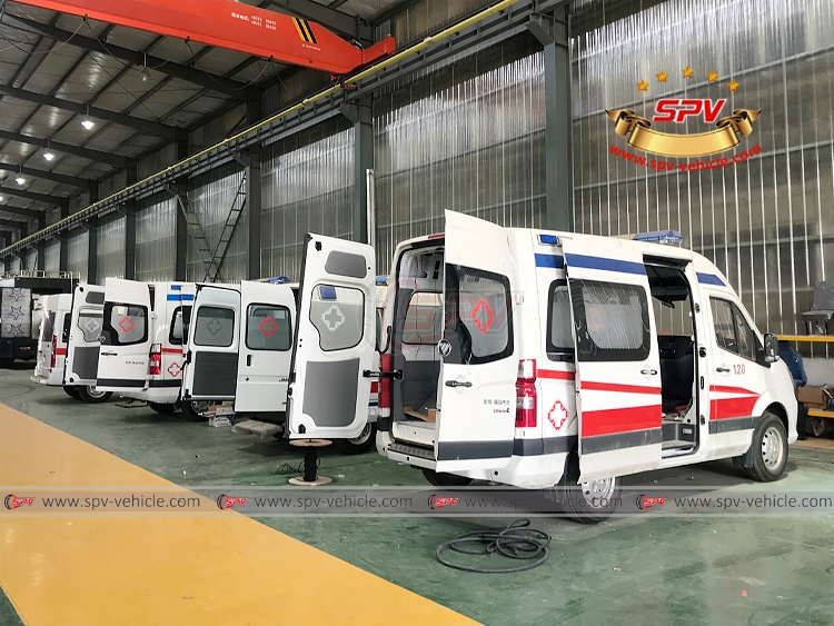 Ambulance IVECO - In workshop Ambulance IVECO - In workshop
